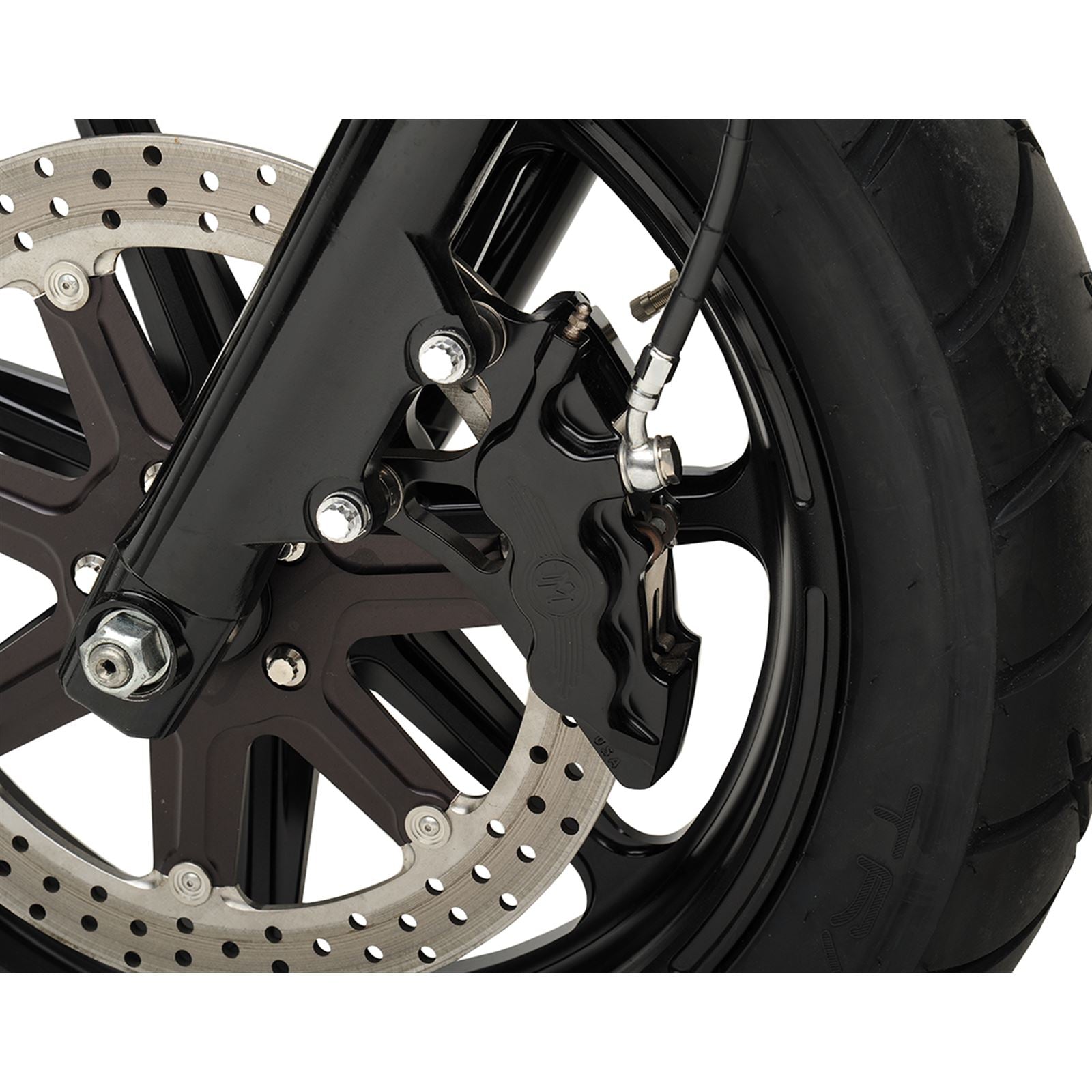 Performance Machine 6-Piston Caliper - 13" - Left - Contrast Cut 0051-2917-BM_453020