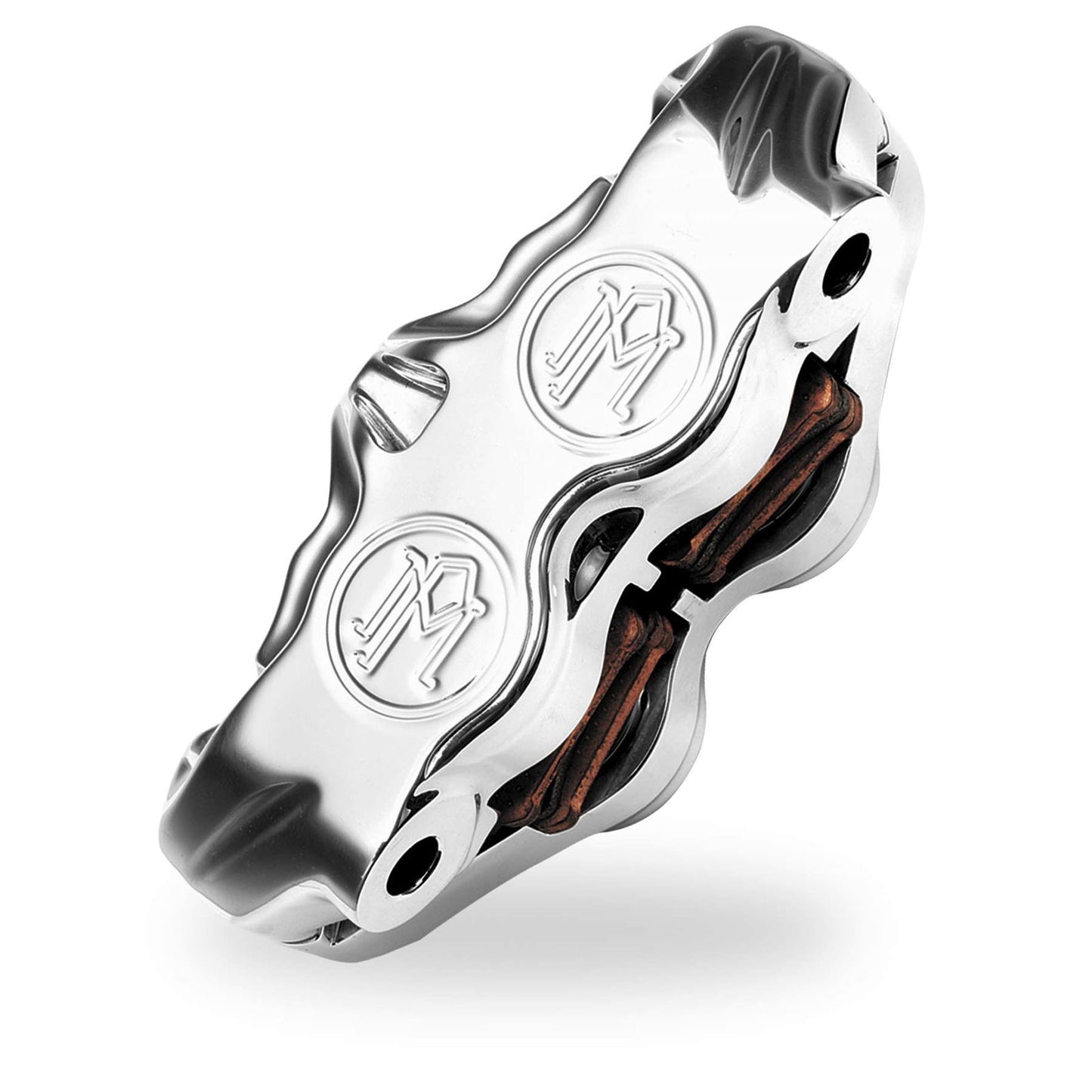 Performance Machine Front Radial Mount 4-Piston Caliper Chrome 0052-2406-CH_522294