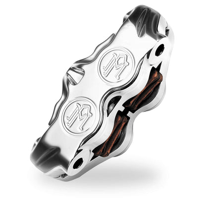 Performance Machine Front Radial Mount 4-Piston Caliper Chrome 0052-2406-CH_522294