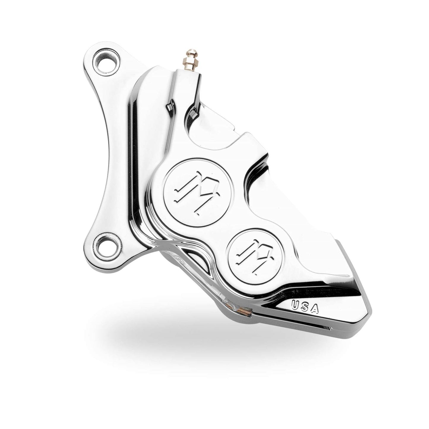 Performance Machine Caliper - Front Left  for Harley-Davidson '84-99 - Chrome 0053-2915-CH_76241