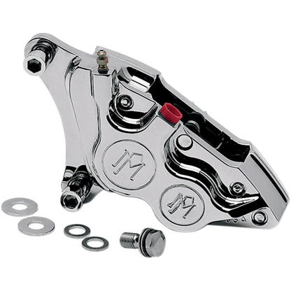 Performance Machine Caliper - Front Left  for Harley-Davidson '84-99 - Chrome 0053-2915-CH_453373
