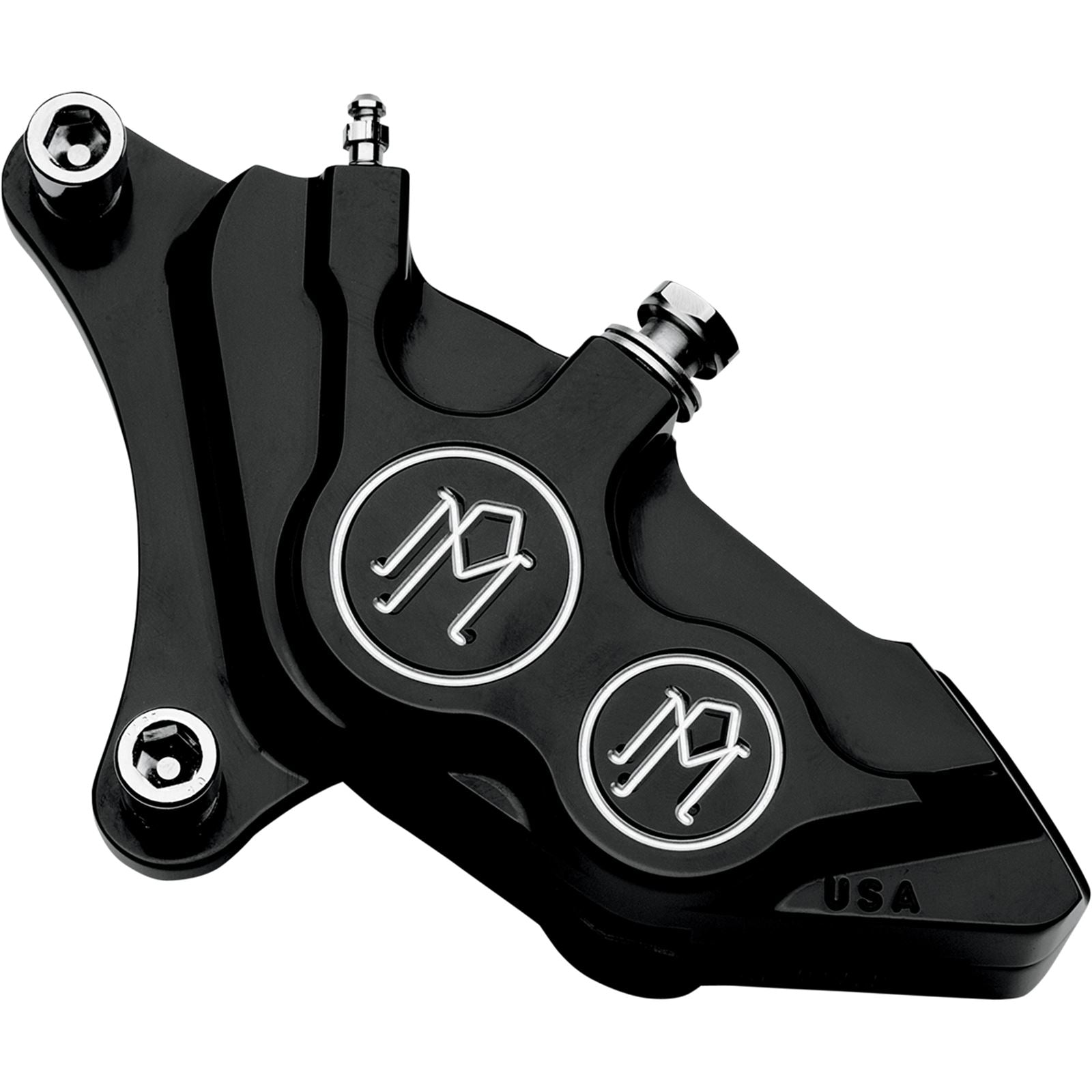 Performance Machine 4-Piston Caliper - Front Left - Contrast Cut™ - 11.5" 0053-2919-BM_453033