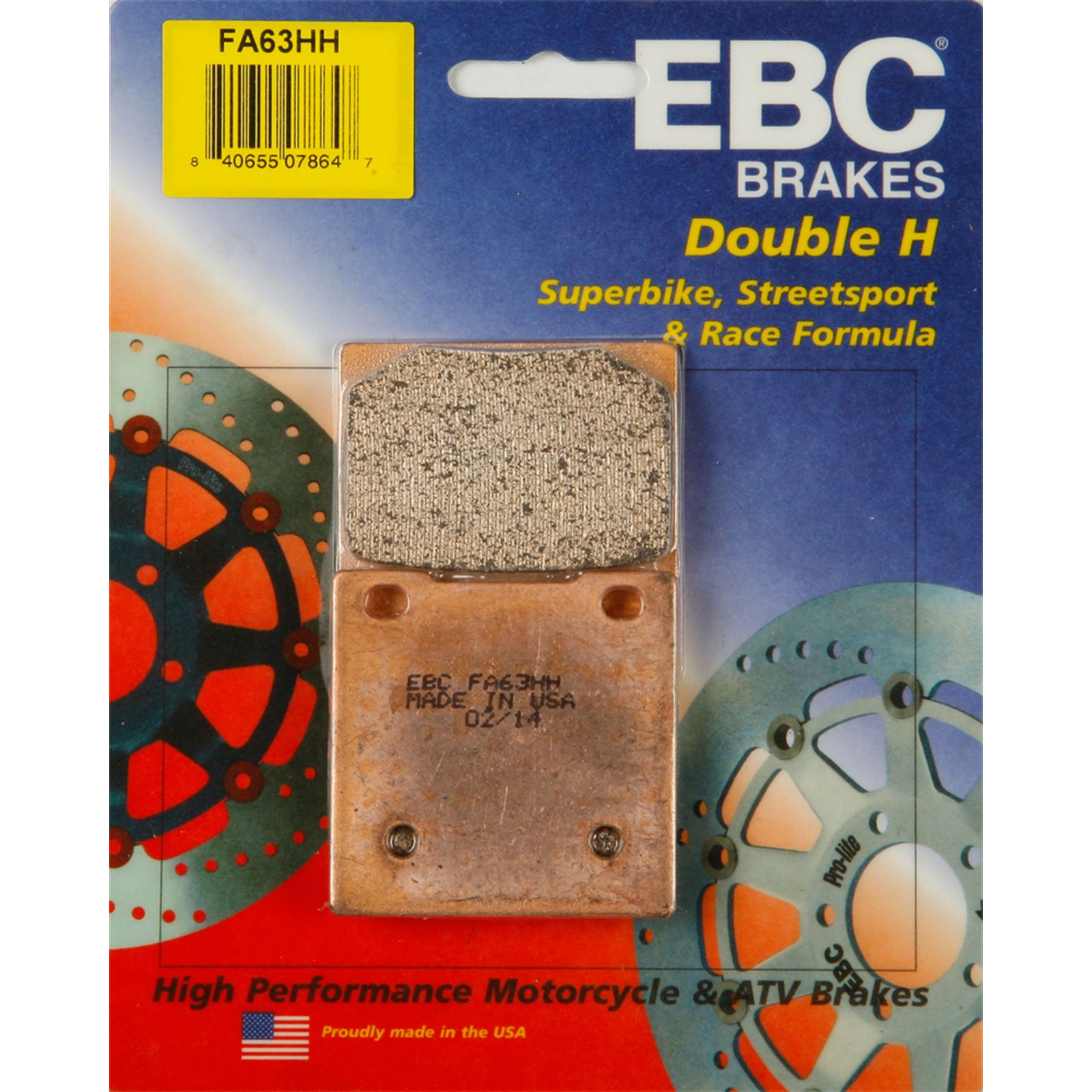 EBC Brakes Brake Pads FA63HH_76296