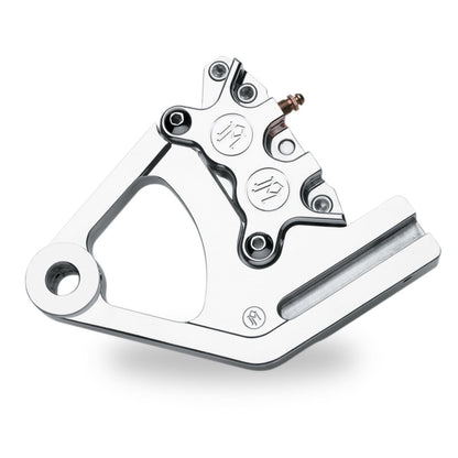 Performance Machine Rear 4-Piston Caliper and Bracket - Chrome 1255-0052-CH_1462572