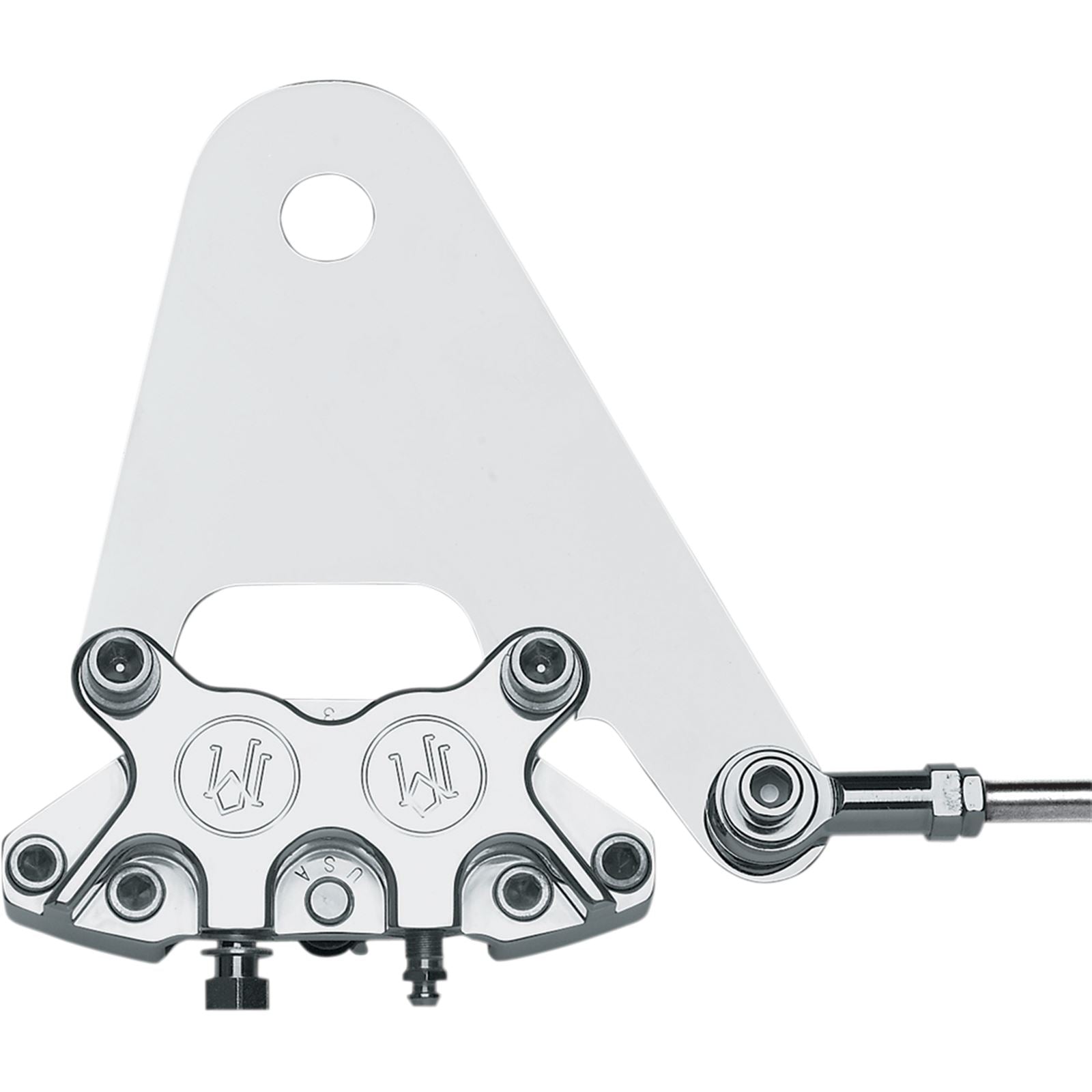 Performance Machine Caliper - Rear - Polished - Rigid Frame 11.5" 1272-0052-P_453369