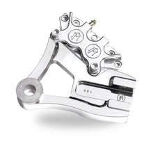 Performance Machine Rear 4-Piston Caliper and Bracket Polished 1274-0052-P_1462541