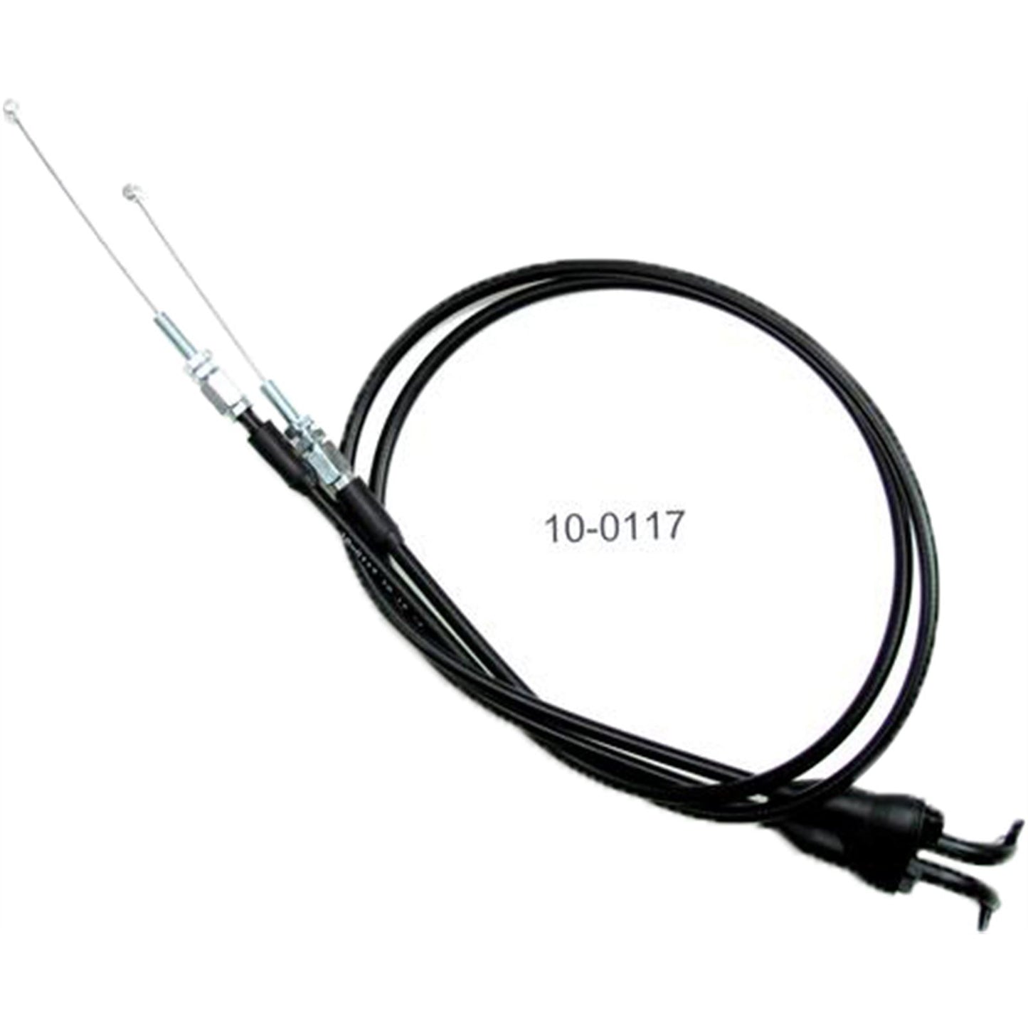 Motion Pro Black Vinyl Throttle Push-Pull Cable Set 10-0117_77120