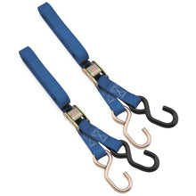 BikeMaster Standard Tie Downs and Bulk Tie Downs Blue - 1'' x 72'' 100520_77240