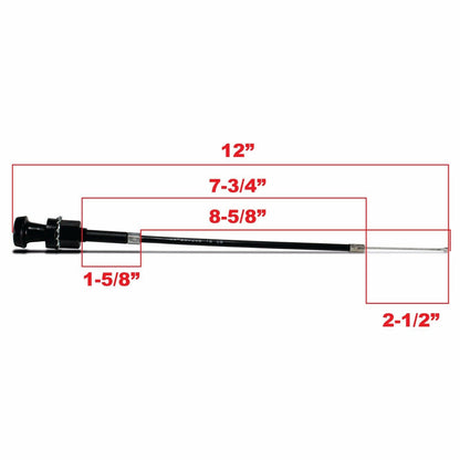 2FastMoto 12" Choke Cable for 1988-2006 Harley Davidson Models 06-0204_635725