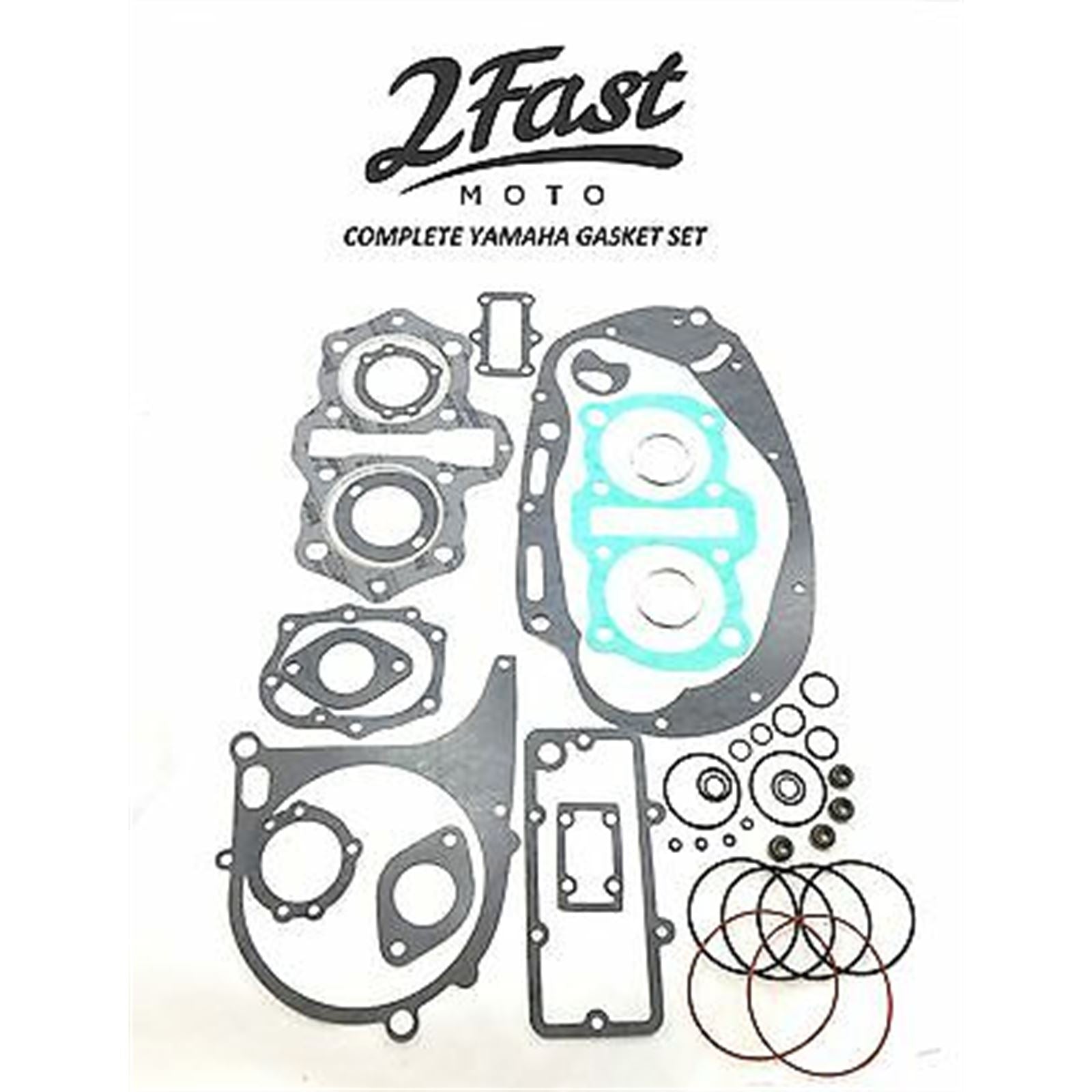 2FastMoto Complete Top and Bottom Gasket Set for Yamaha XS650/XS650S/TX650  31-vg282_732287