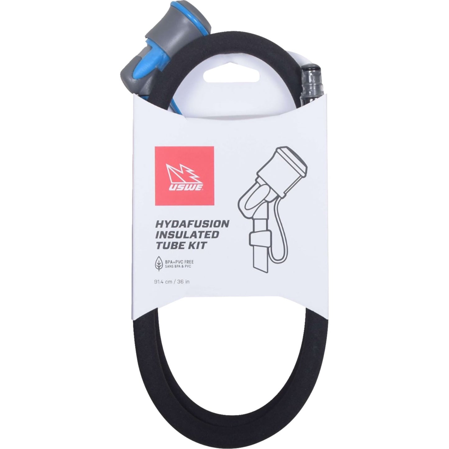 UsWe Insulated Drink Tube 2016 Kit Black [MPN: 101205]_1442107