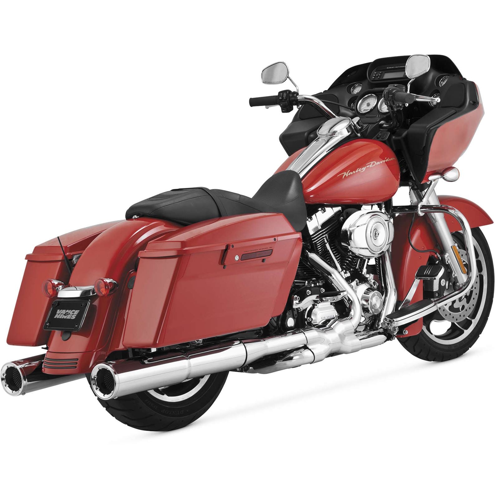 Vance And Hines Hi Output Mufflers - Chrome 16455_77737