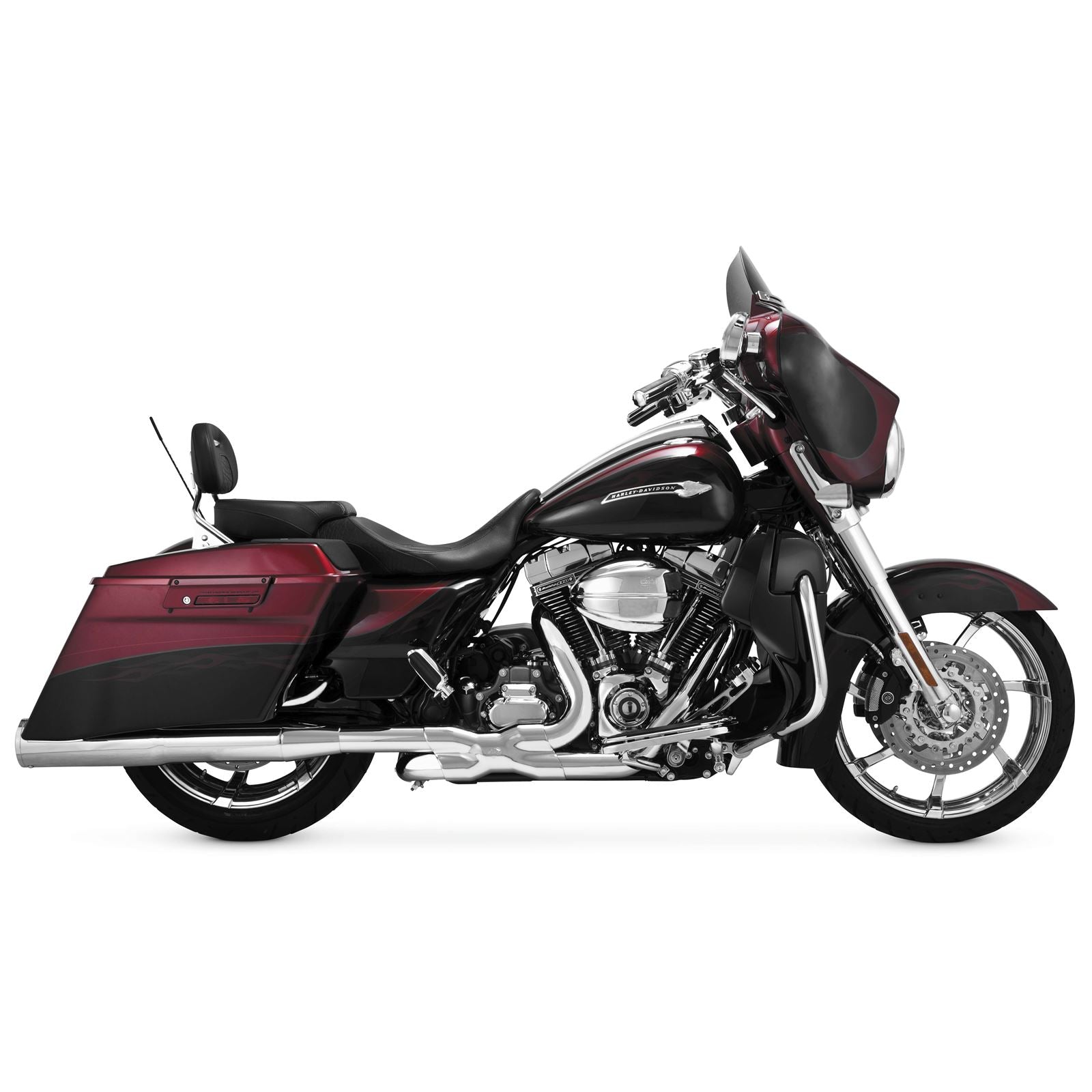 Vance And Hines Hi Output Mufflers - Chrome 16455_77738