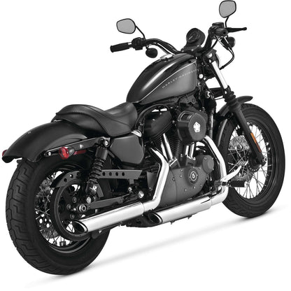 Vance And Hines Twin Slash Mufflers - Chrome 16839_77791