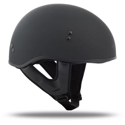 GMax HH-45 Half Helmet Naked Matte Black 2X G145078_77847