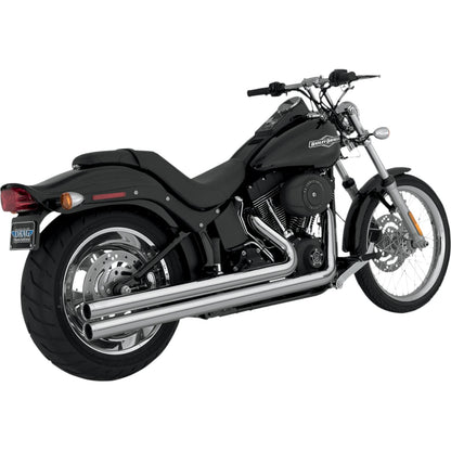 Vance And Hines Big Shots Exhaust - Chrome - Long 17923_489281
