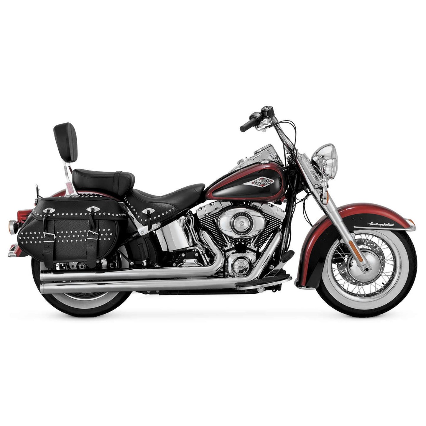 Vance And Hines Big Shots Exhaust - Chrome - Long 17923_77857