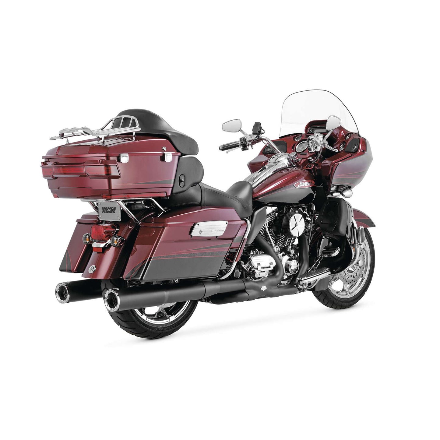 Vance And Hines Hi Output Mufflers - Black 46759_77893