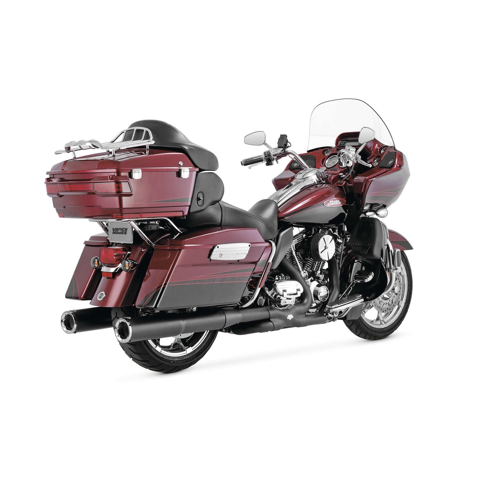 Vance And Hines Hi Output Mufflers - Black 46759_77893