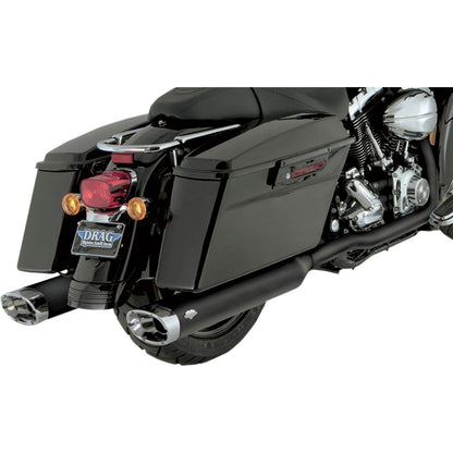 Vance And Hines Dual Headpipes - Black - '95-'08 FL 46799_489603