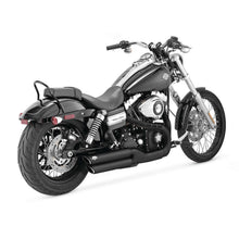 Vance And Hines Twin Slash Mufflers - Black 46845_77909