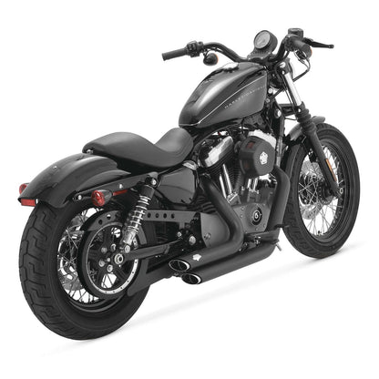 Vance And Hines Shortshots Staggered Exhaust - Black 47219_77918