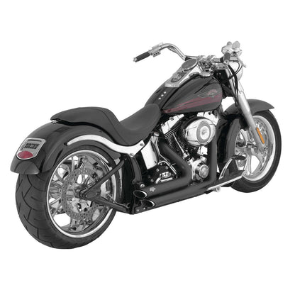 Vance And Hines Shortshots Staggered Exhaust - Black 47221_77920