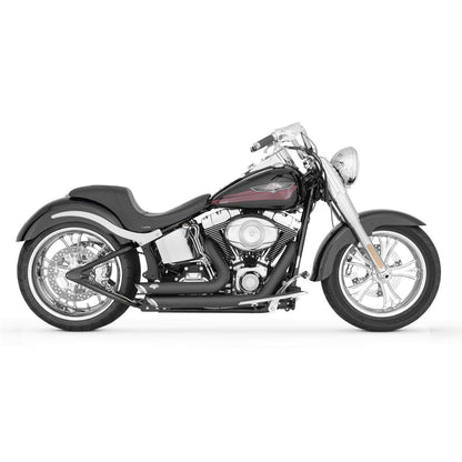 Vance And Hines Shortshots Staggered Exhaust - Black 47221_77921