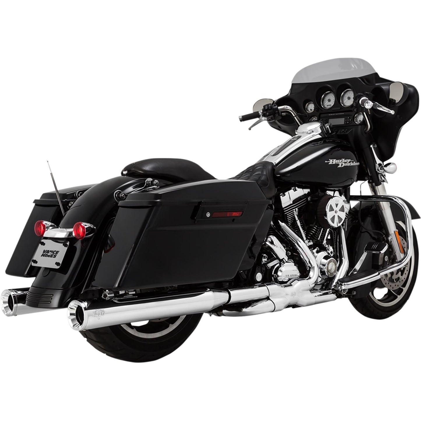 Vance And Hines 4" Eliminator Mufflers - Chrome 16703_489517