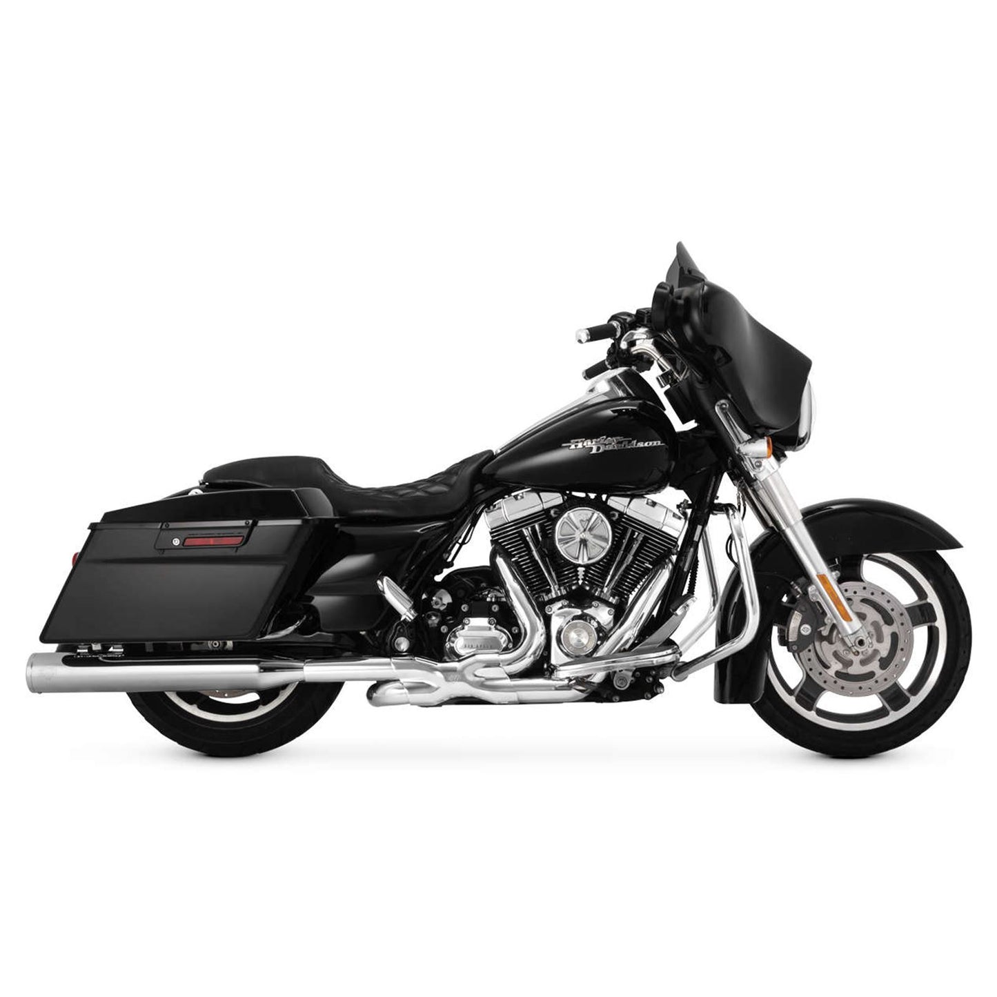 Vance And Hines 4" Eliminator Mufflers - Chrome 16703_78014