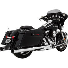 Vance And Hines 4" Eliminator Mufflers - Chrome/Black 16706_489518