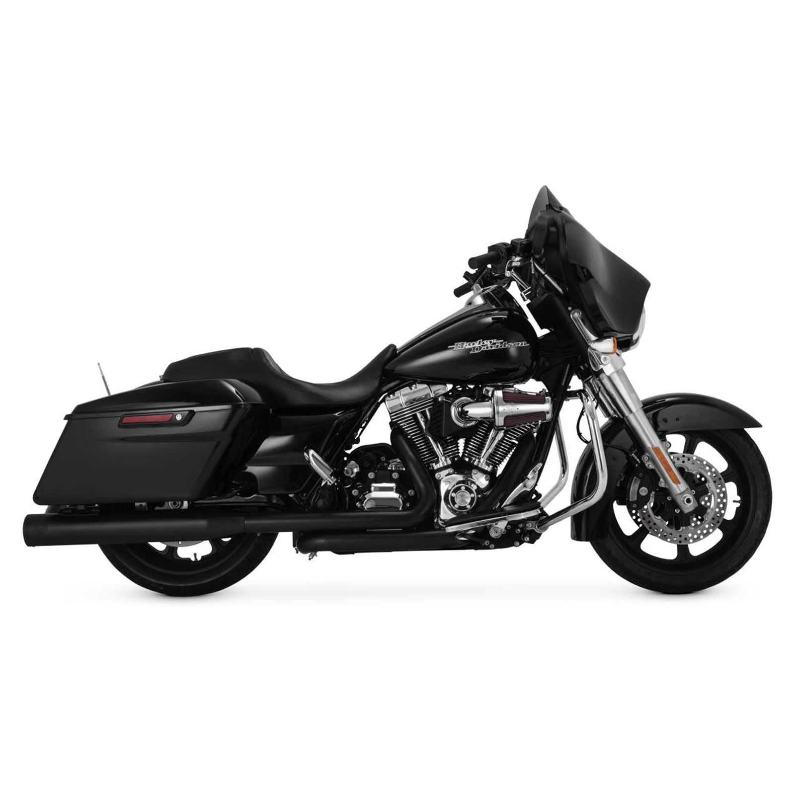 Vance And Hines 4" Eliminator Mufflers - Black 46703_78018