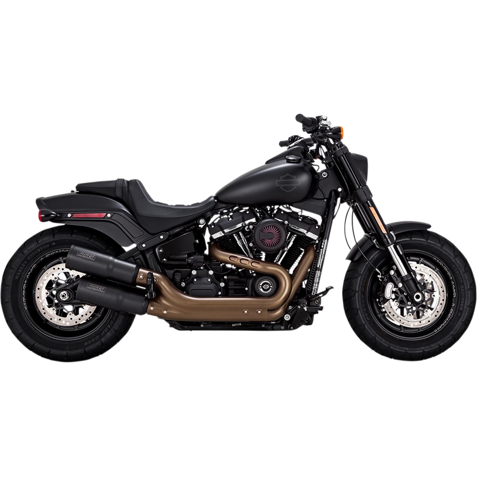 Vance And Hines Black Hi-Output Mufflers 46547_489557