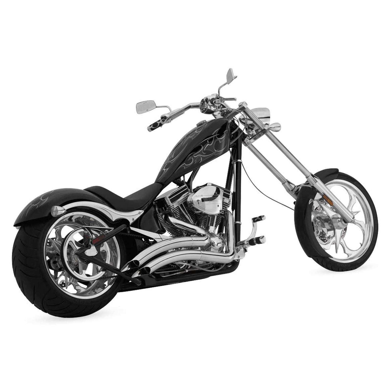 Vance And Hines Big Radius Exhaust - Chrome [MPN: 26037]_78274