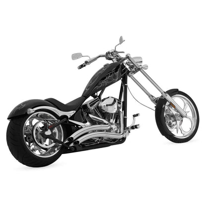 Vance And Hines Big Radius Exhaust - Chrome [MPN: 26037]_78274
