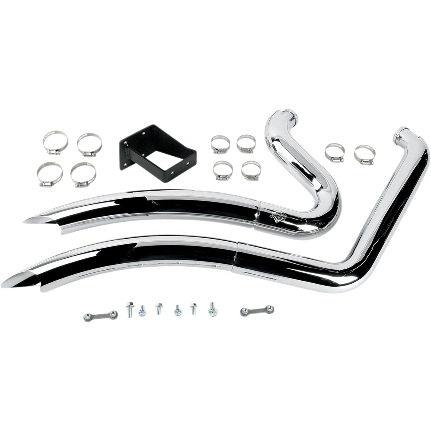 Vance And Hines Big Radius Exhaust - Chrome [MPN: 26037]_489286