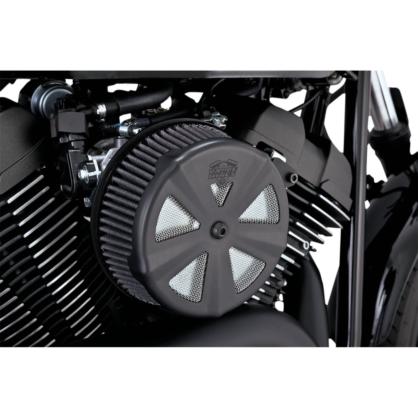 Vance And Hines Air Cleaner Cover - Black VO2 71019_489204