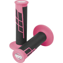Protaper Clamp-On Half-Waffle Grips Neon Pink/Black 021655_78681