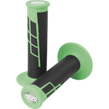 Protaper Clamp-On Half-Waffle Grips Neon Green/Black 021658_78684