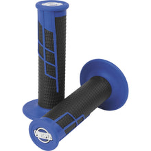 Protaper Clamp-On Half-Waffle Grips Blue/Black 021663_78689
