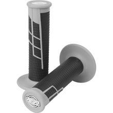 Protaper Clamp-On Half-Waffle Grips Grey/Black 021666_78692