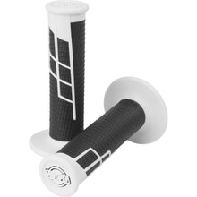 Protaper Clamp-On Half-Waffle Grips White/Black 021667_78694