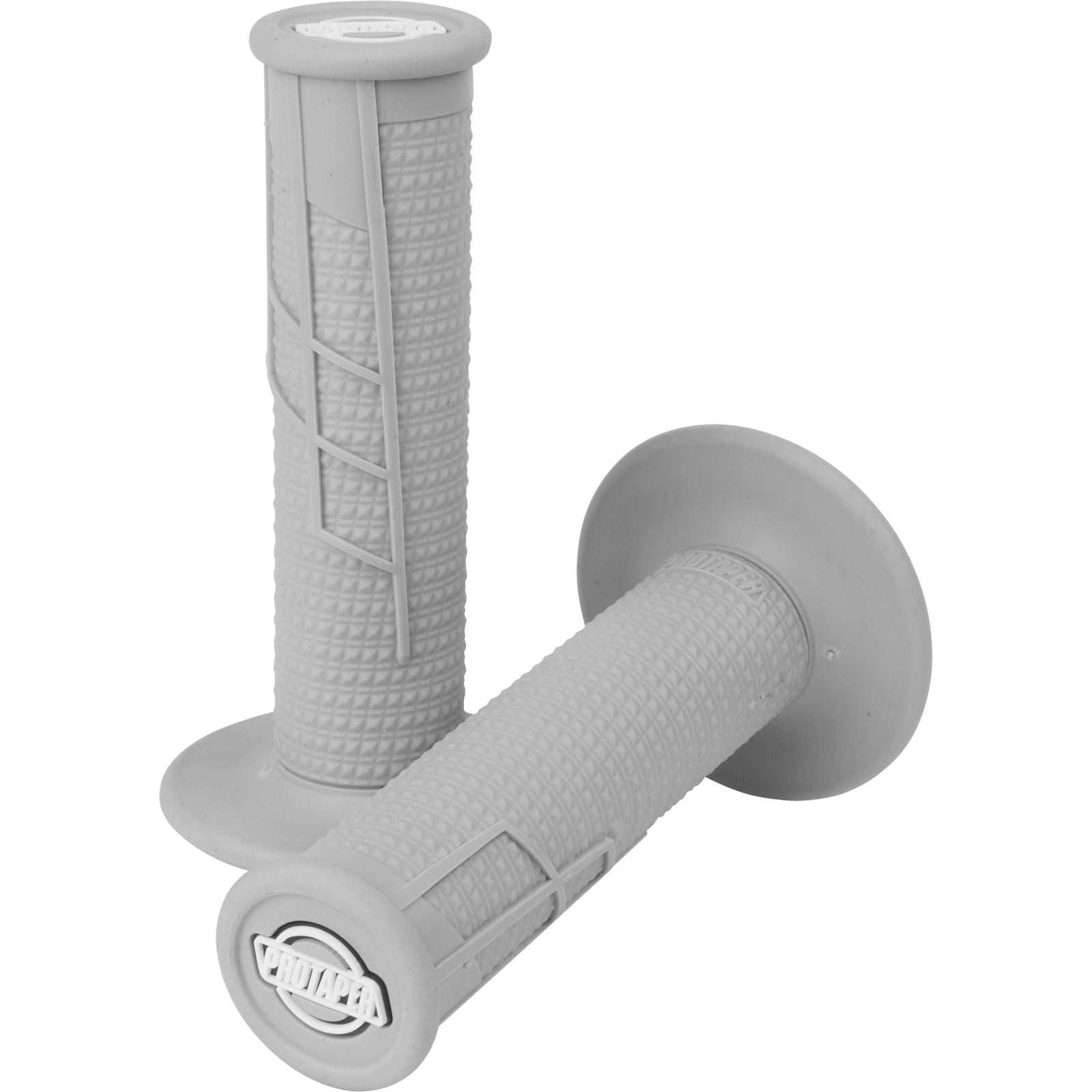 Protaper Clamp-On Half-Waffle Grips Grey/Grey 021669_78696