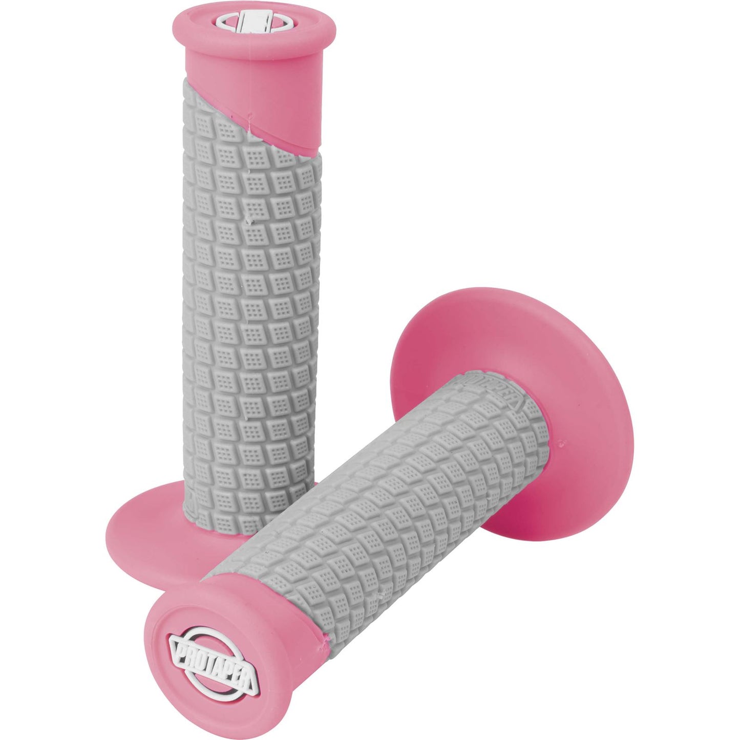 Protaper Clamp-On Pillow Top Grips Neon Pink/Grey 021671_78698
