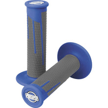 Protaper Clamp-On Full Diamond Grips Blue/Dark Grey 021688_78715