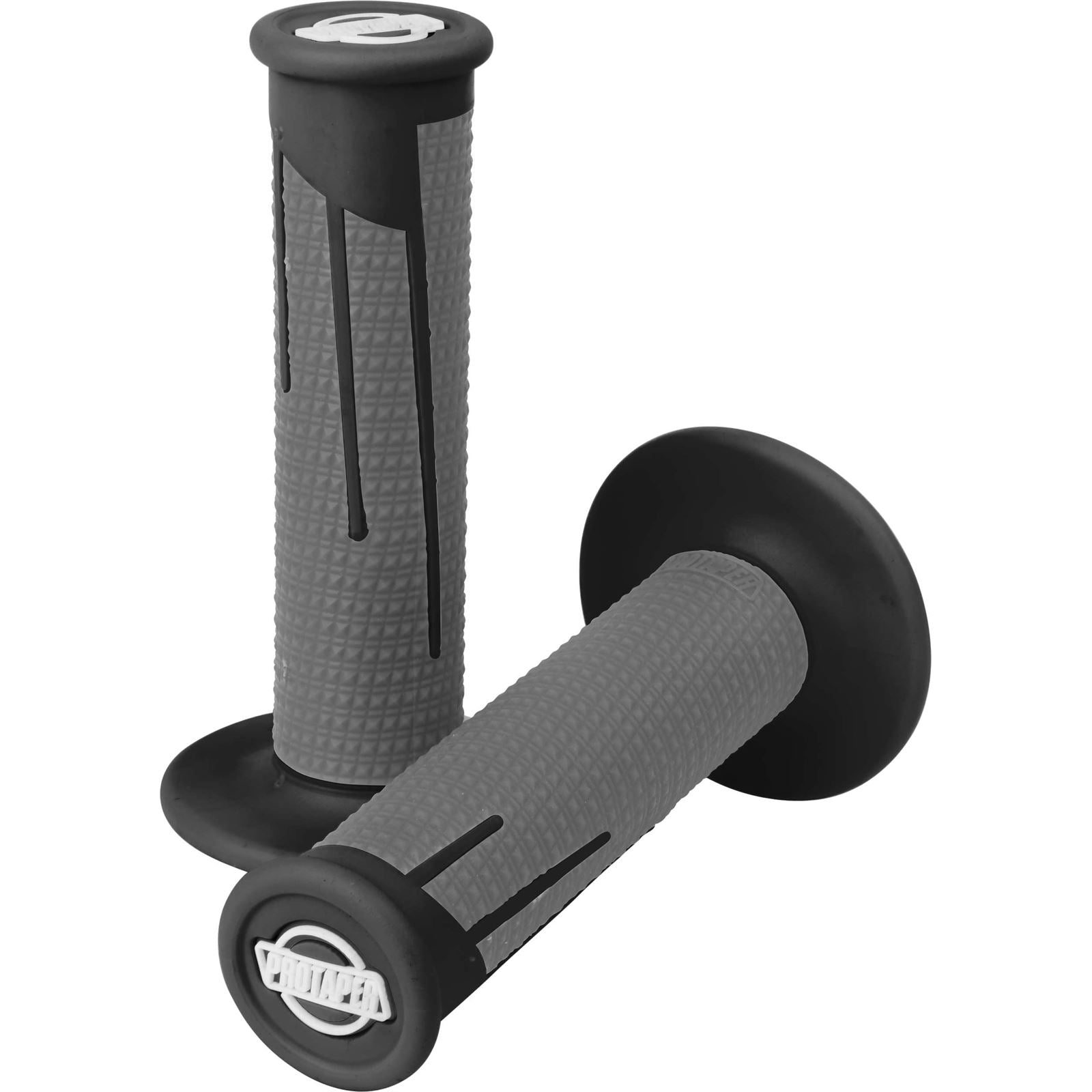 Protaper Clamp-On Full Diamond Grips Black/Dark Grey 021689_78716