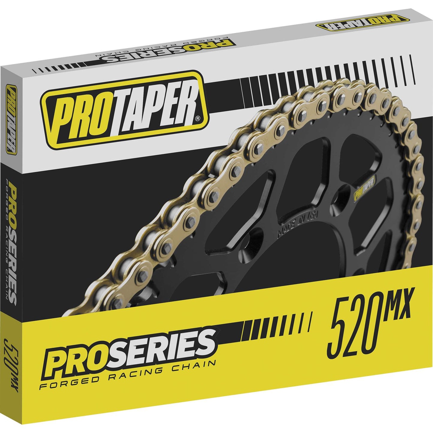 Protaper Pro Series Forged Racing Chain 520 x 120, Gold PT520MFZ4-120_78721