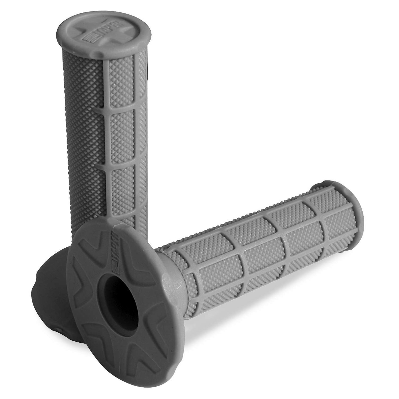Protaper Single Density Half-Waffle MX Grips Soft, Light Grey 1-VLG-576 SOFT 429C_78883