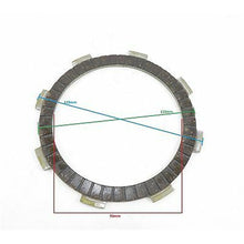 2FastMoto  Friction Clutch Disc Set Fiber for Honda CB250 Night Hawk 2fm-24-vc190_631759