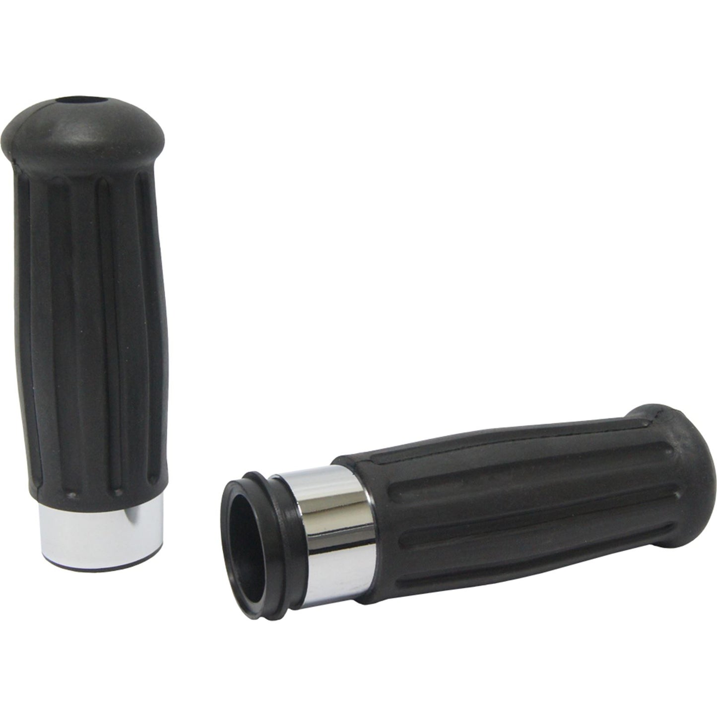 Harddrive Grips Vintage Chrome  Ring Throttle By Wire 72-194_79243